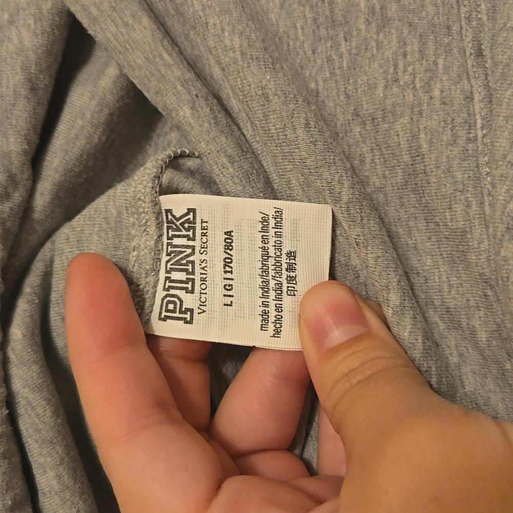 Gray PINK Victoria's Secret Leggings - Picture 3 of 3